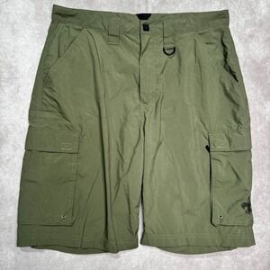 Boy Scouts Shorts Men's M Green Centennial Uniform Supplex Nylon Cargo 11"